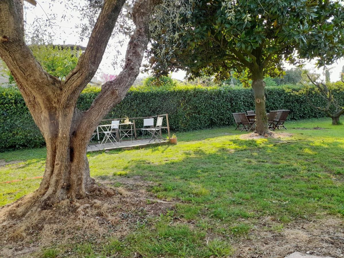 Villa La Magnolia - Private Beach Access, Garden, Views Lazise Bagian luar foto