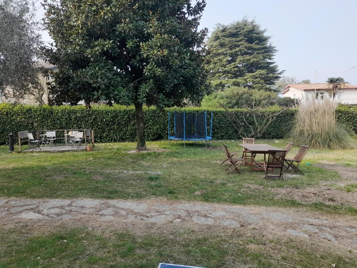 Villa La Magnolia - Private Beach Access, Garden, Views Lazise Bagian luar foto